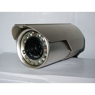 SBR-3482SP DIV, T/N Bulletkammera mit IR, 480TVL, 12xIR, 6-15mm/F1,4 Obj.