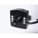 XS617R, Miniatur-IR- T/N-Lamera, 380TVL, Sharp CCD, 6x IR