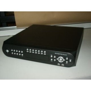 DVR-TI-HR09,  9-Kanal 960H-DVR, H.264, Maus, DVD, USB, LAN, Loop, Spot, Audio, Alarm, HDD 160GB eingebaut, 1 Mustergerät