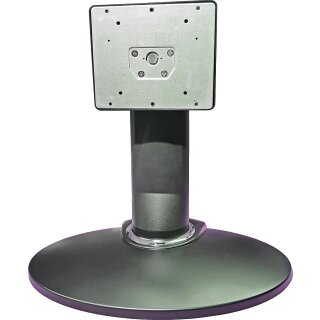 Eleganter und stabiler Universal Monitor Tischuß (Monitorständer) mit VESA 100 Befestigung z.B. passend zu einem Flachbild- Monitor mit Kunstoff- oder Metallgehäuse.