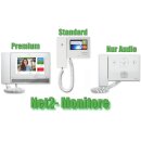 Net2 Entry Monitore / Premium Touchscreen-Monitor /  Standard-Monitor / Nur-Audio Monitor, in unterschiedlichen Ausführungen