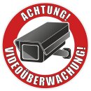 DrSp1_50/ Warnaufkleber Achtung Videoüberwachung...