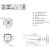 HI-DS-2CD2T42WD-I3/ 4MP IP-Bulletkam., 4mm, 120dB WDR, 3D-DNR, EXIR-IR-LEDs, POE, IP67, Kabelbox 39790 u. 52365 passend