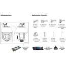 HI-DS-2DF8223I-AEL/ Darkfighter IP-PTZ-Dome, 0,0002Lux, 2MP, 120dB, 23x Optik 5,9-135,7mm, 200m IR, POE, IP66, IK10, 1/1.9 Zoll Sensor