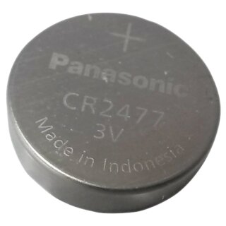 CR-2477/ Panasonic Lithium 3V/ 1000mA Qualitäts-Knopfzelle für Rauchmelder