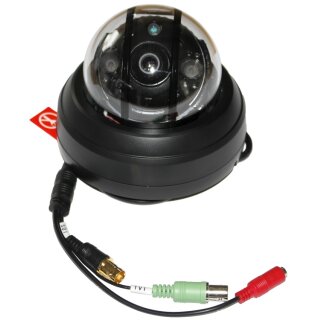 PO-HID2177H2-S/ 5 in1 Innendome Kamera (HD-SDI/EX-SDI/HD-TVI/CVI/CVBS); 3,6mm Festobjektiv, IR, 1080p, Sony Starvis, Anti Reflection