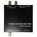 UN-UVTVH2MP5/ TVI, AHD, CVBS mit Loop (Durchschleifausg.)...