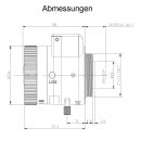 RI-V03610P.IR-S(4K)/  P-Iris 3,6-10mm Vario/ F1,5, 4K (8MP), 1/1.8”,  IR-Korrig., 109-42 Grad bei 1/1.8", CS-Mount