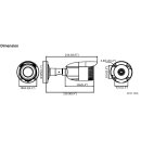 VT-HWI-B640H-Z/ 4MP IP-Bulletkam., 2,8-12mm, Motorzoom,...