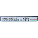 iDS-7216HUHI-M(10TB)/S(E)/4A+16/4. 16 Kan-TVI/AHD/CVI/IP/960H H.265+ DVR, 1080p@480fps, 8MP@8fps, 1xSATA, Koax-Audio, Alarm, HDMI 4K, VGA, BNC