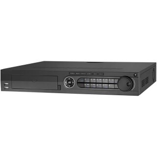 iDS-7316HUHI-M4/S/ 16 Ka. 4K TVI/AHD/CVI/IP/CVBS DVR, 18/34x IP-Kam. 12MP, Audio, Alarm, 4xSATA, 2x HDMI+4K, VGA/BNC, POS, RAID, H.265Pro+, eSATA, Dual Gigabit LAN, 1,5U