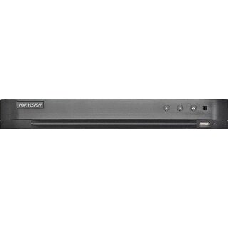 iDS-7208HUHI-M2/PXT/4A+8/4ALM/ 8-ch DVR TVI/AHD/CVI/IP/960H, AcuSense, POC, 16xIP, 4x Audio in/1x out, 8x Alarm In, 4x Alarm-out, 2MP@30fps, 8MP@8fps/Kam,2xSATA, RS485, HDMI 4K, VGA, BNC