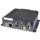 HU-HWS01HD, 1 Kanal Videoserver MPEG4, Audio, D1, Alarm, PTZ, SD, MD. , 1cha. CVBS auf LAN Konverter