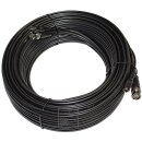 BNC+DC-20m, High-Quality Video- Kombi Kabel mit BNC-Stecker + DC-Stecker/Kupplung, HD-SDI bis 100m