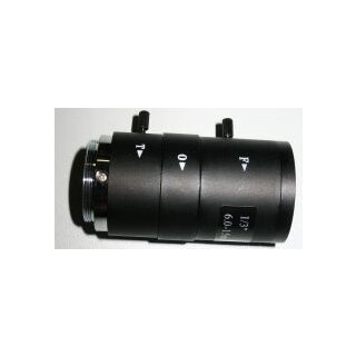 EV-0615V, M 6-15mm/F1,4 Varioobjektiv, man. Blende, CS, 1/3" - Abverkauf