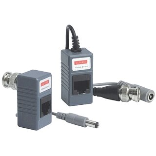 LS-LLT213B+213C,  Passiver Video-Audio-Power Balun (Paar) übertragbare Signale TVI,AHD,CVI (1080p) sowie CVBS (analog 960H)